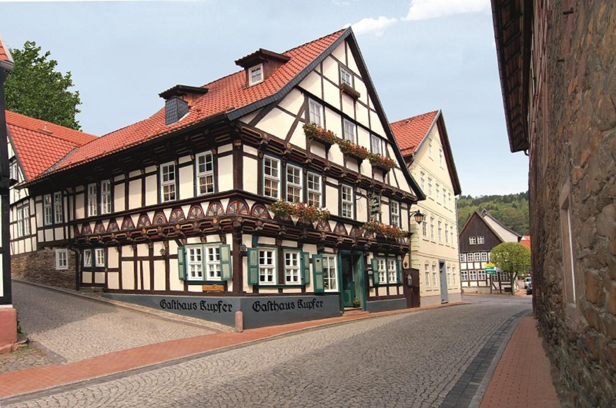 Gasthaus Kupfer Hotell Stolberg i. Harz Eksteriør bilde