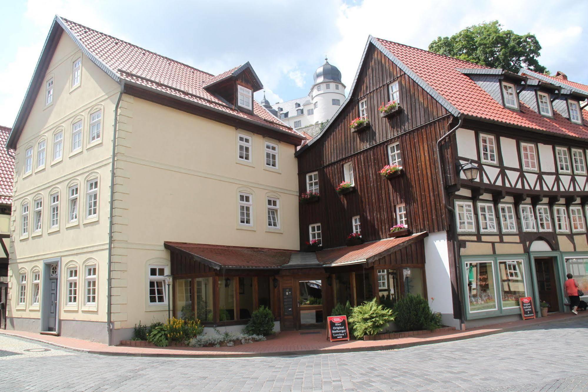 Gasthaus Kupfer Hotell Stolberg i. Harz Eksteriør bilde